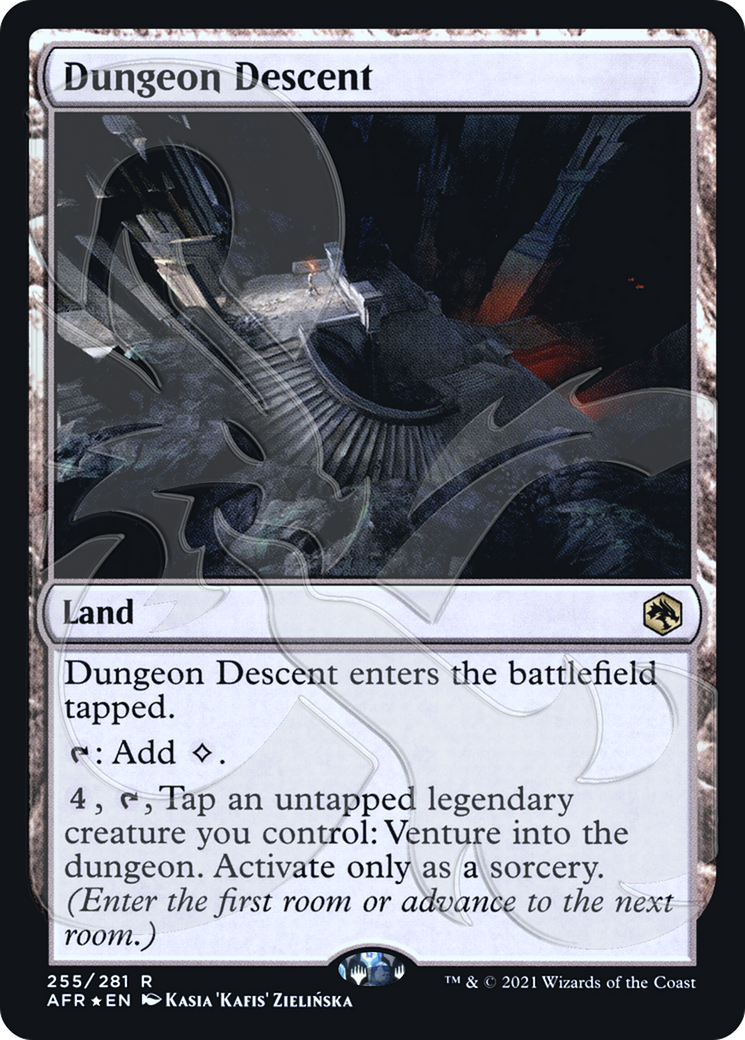 Dungeon Descent (255) (Ampersand) - Foil
