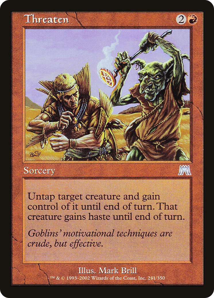 Threaten - Foil