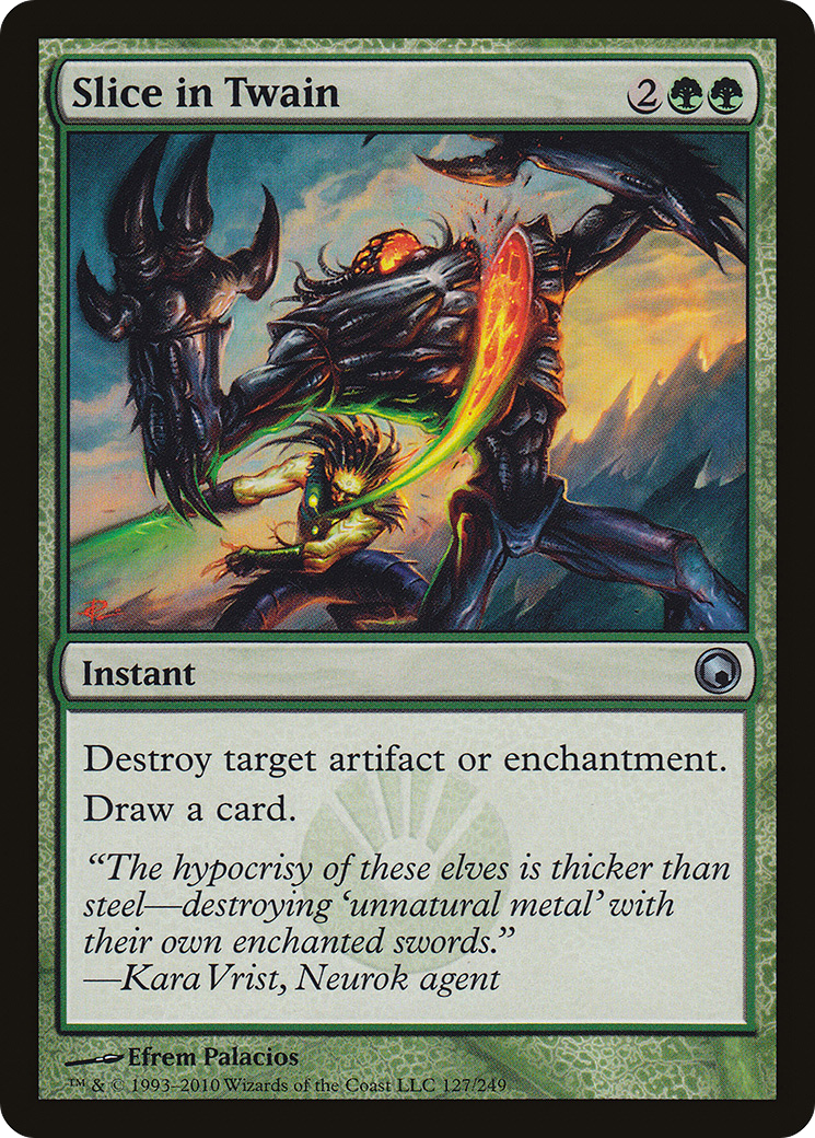 Slice in Twain - Foil