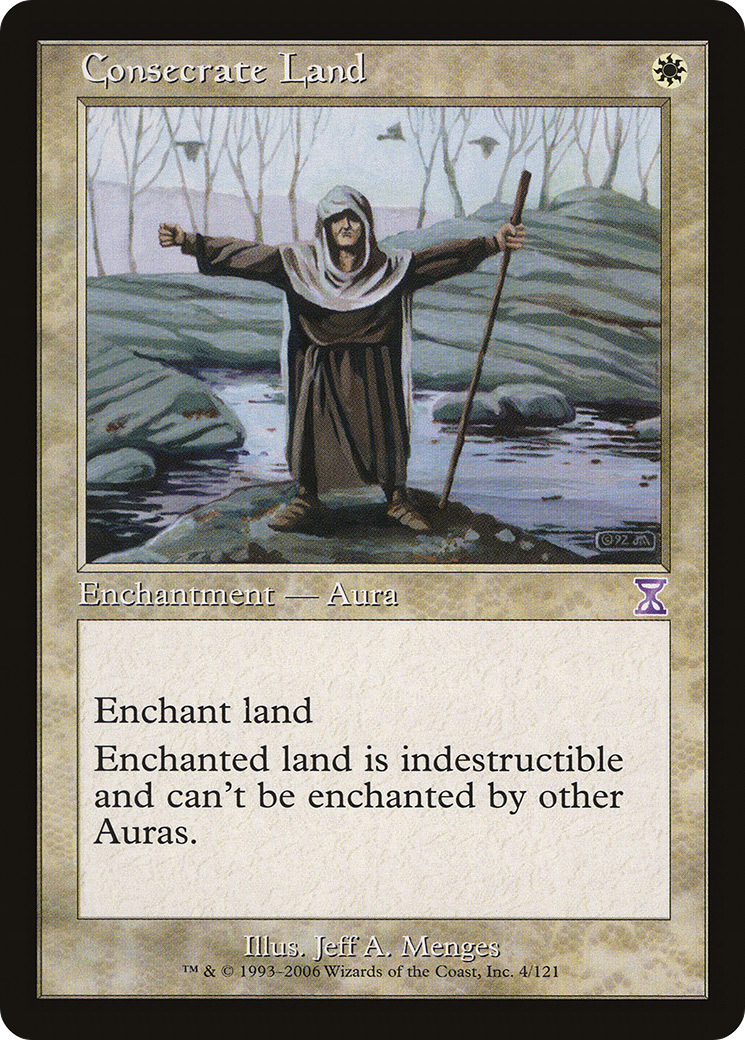Consecrate Land - Foil
