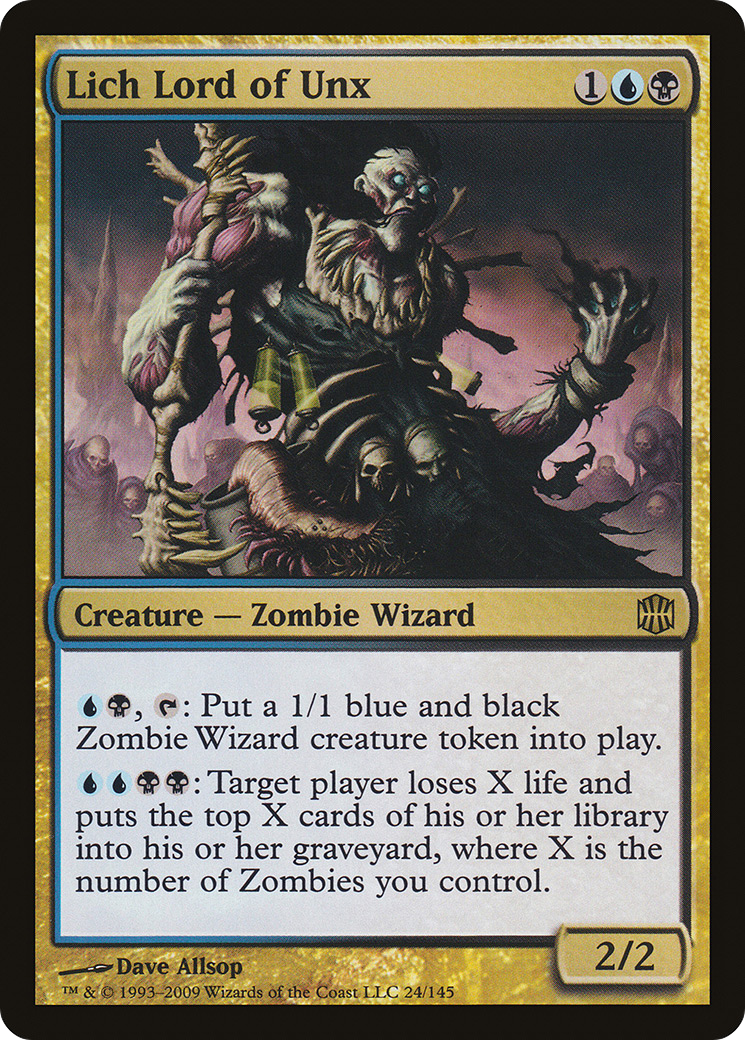 Lich Lord of Unx - Foil