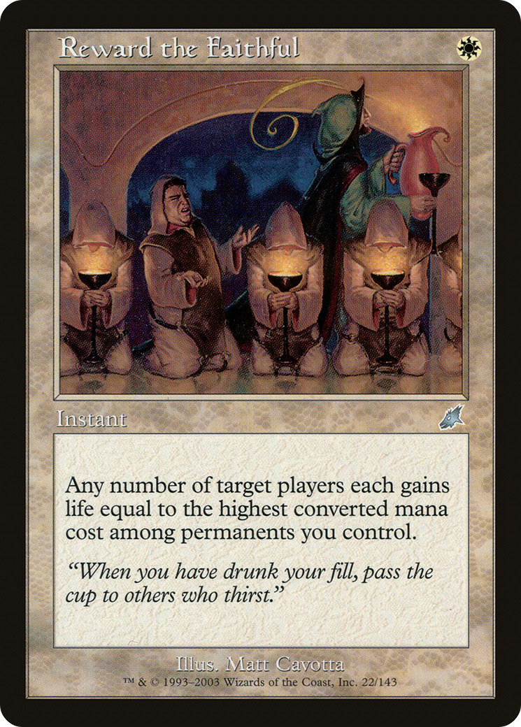 Reward the Faithful - Foil