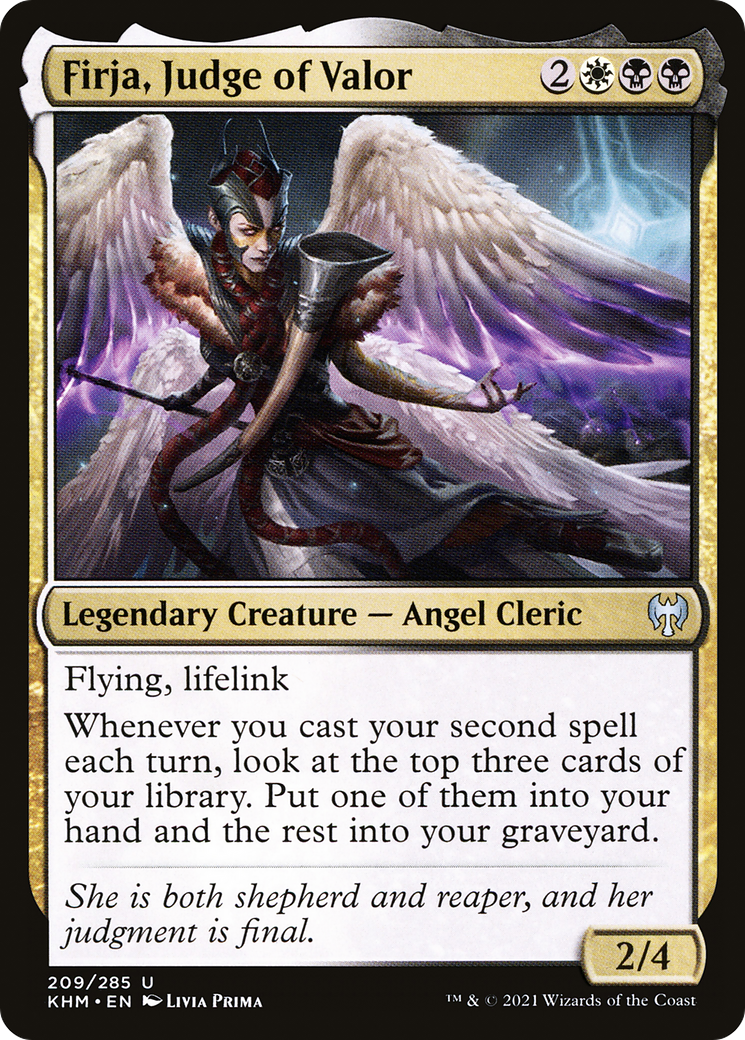 Firja, Judge of Valor - Foil