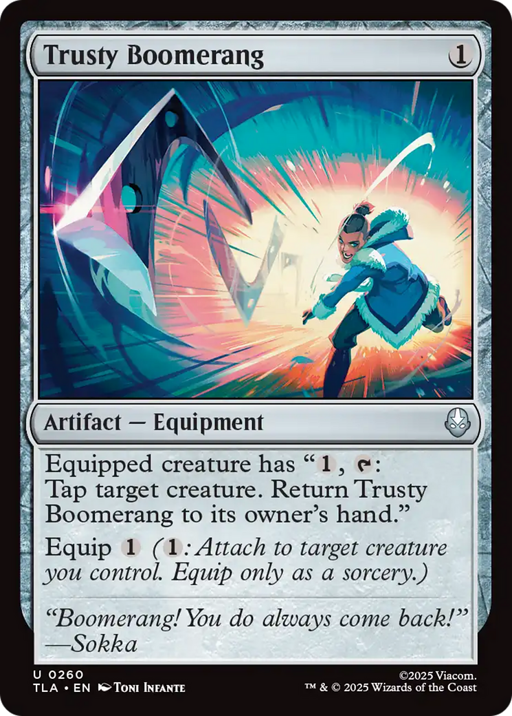 Trusty Boomerang - Foil tla