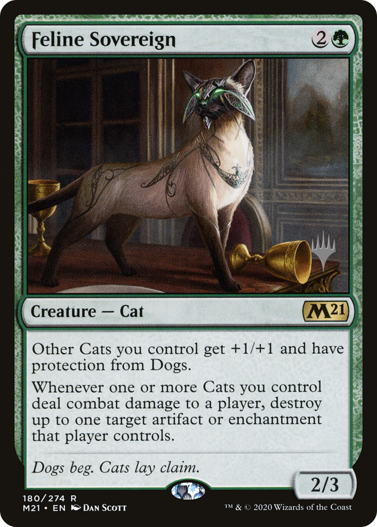 Feline Sovereign (180) (Promo Pack) - Foil