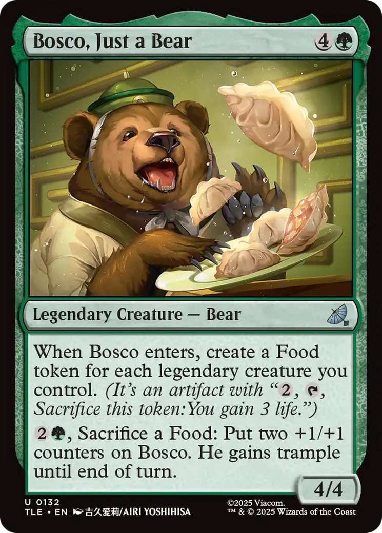 Bosco, Just a Bear tle