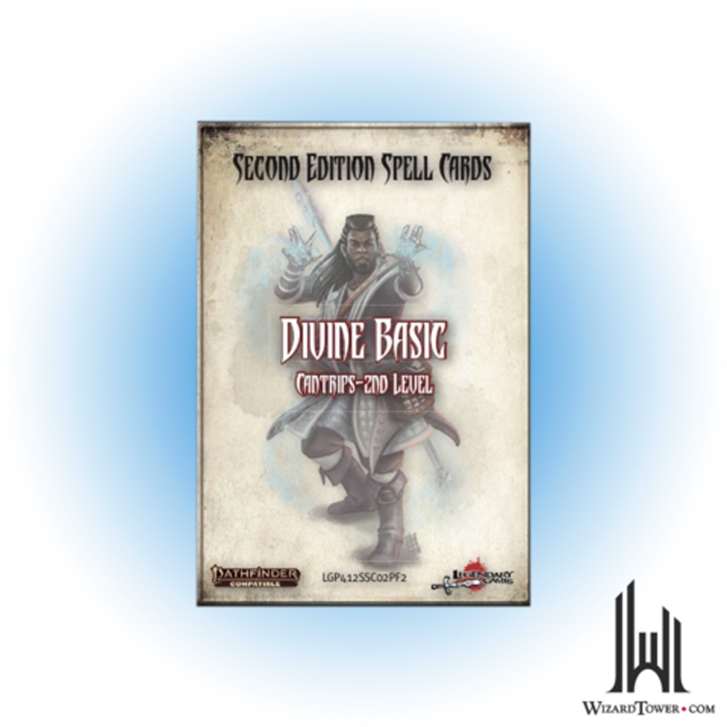 Pathfinder 2nd Edition Cards - Divine Basic Cantrips - 2nd Level