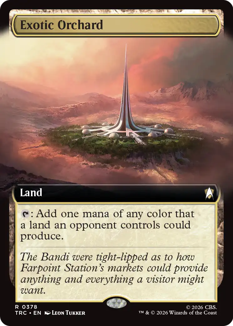 Exotic Orchard (0378) (Extended Art) (TRC)