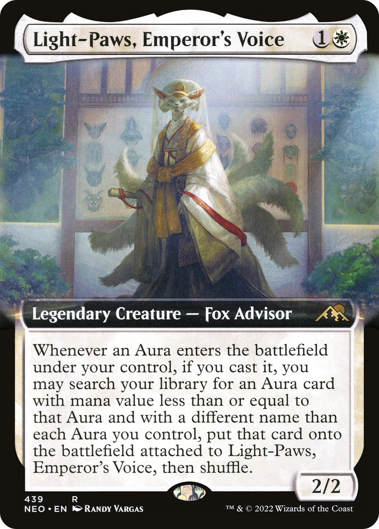 Light-Paws, Emperor's Voice (439) (Extended Art) - Foil