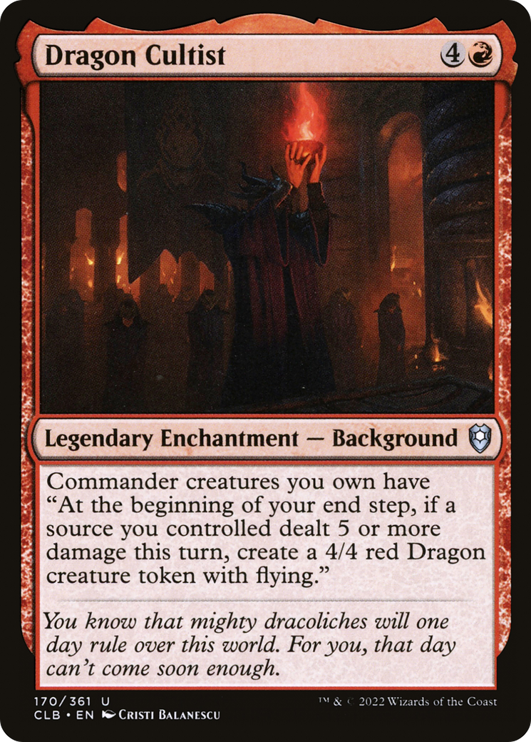 Dragon Cultist - Foil