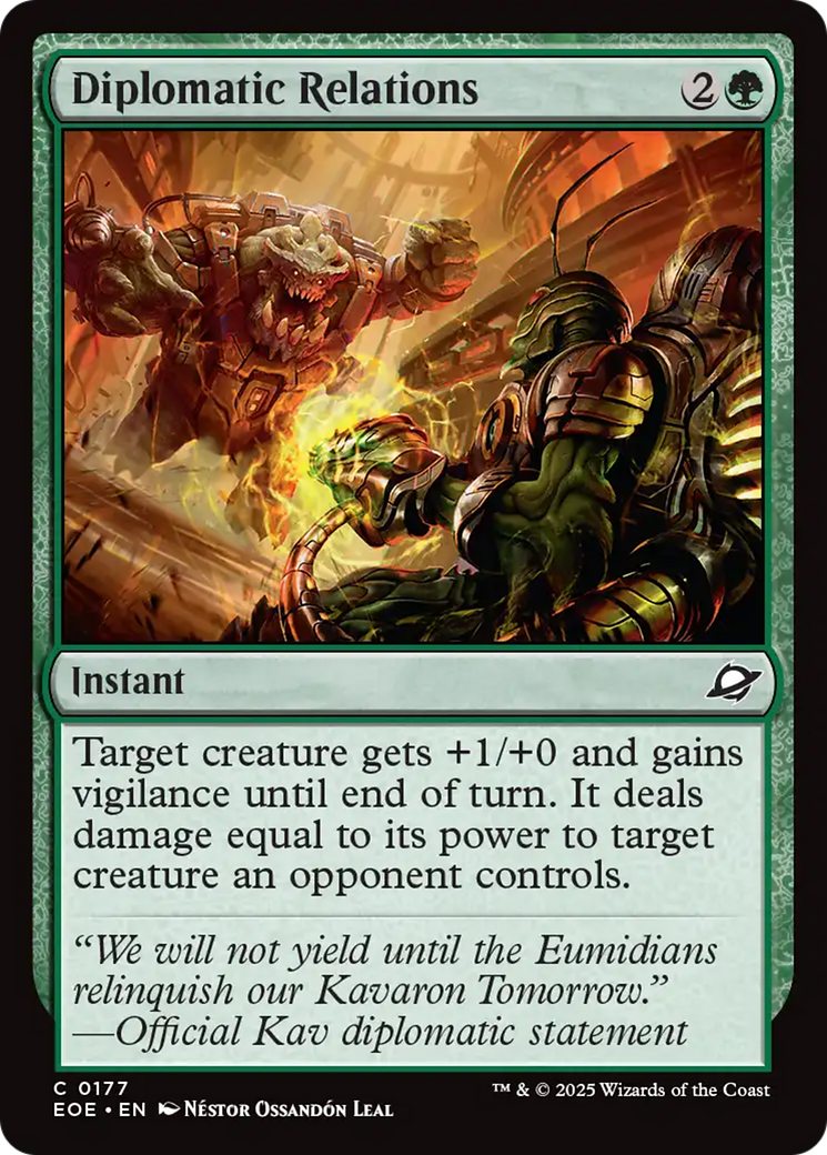 Diplomatic Relations - Foil
