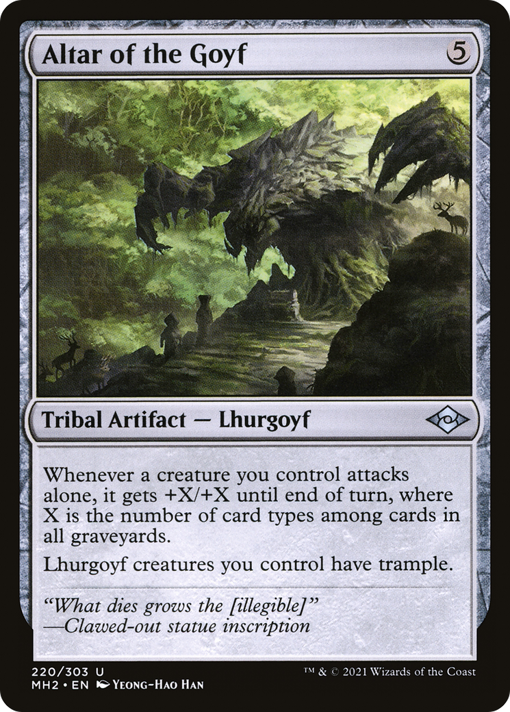 Altar of the Goyf - Foil