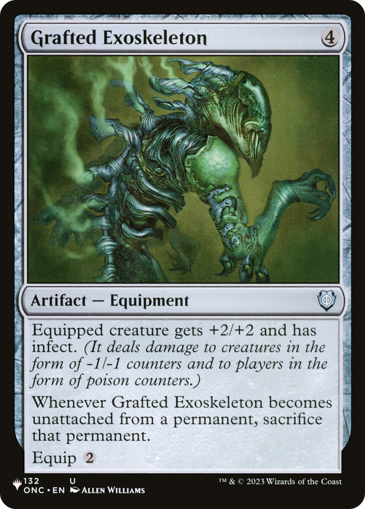 Grafted Exoskeleton (ONC-132) (PLST)