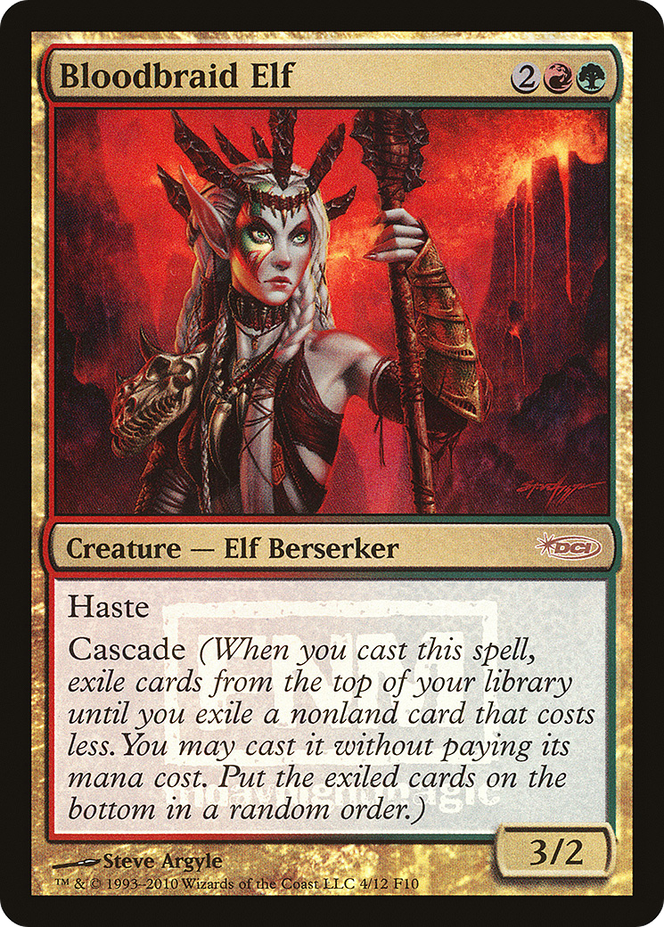 Bloodbraid Elf (004) (FNM) - Foil