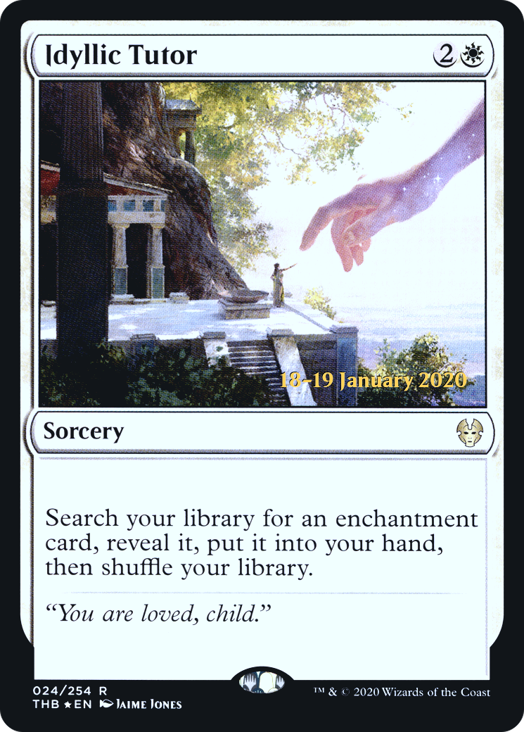 Idyllic Tutor (024) (Prerelease) - Foil