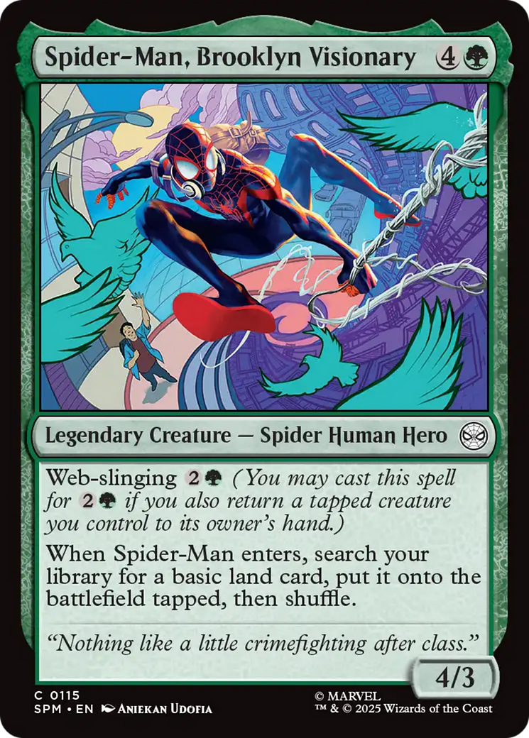 Spider-Man, Brooklyn Visionary - Foil