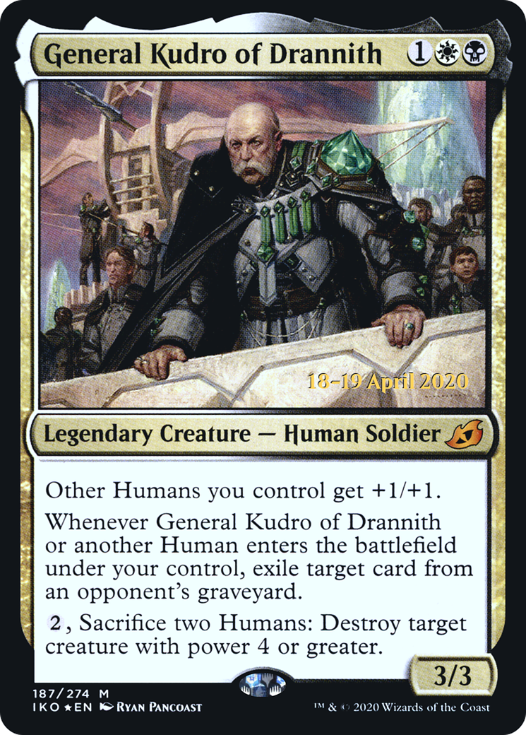 General Kudro of Drannith (187) (Prerelease) - Foil
