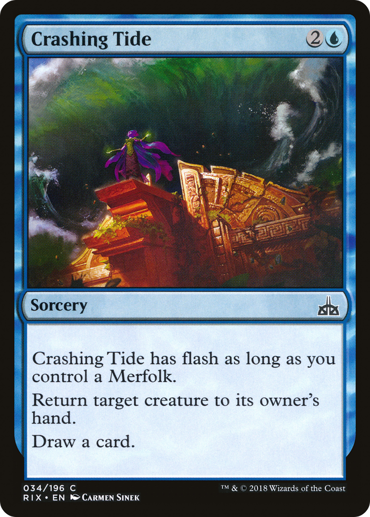 Crashing Tide - Foil