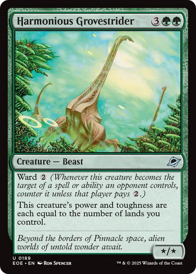 Harmonious Grovestrider - Foil