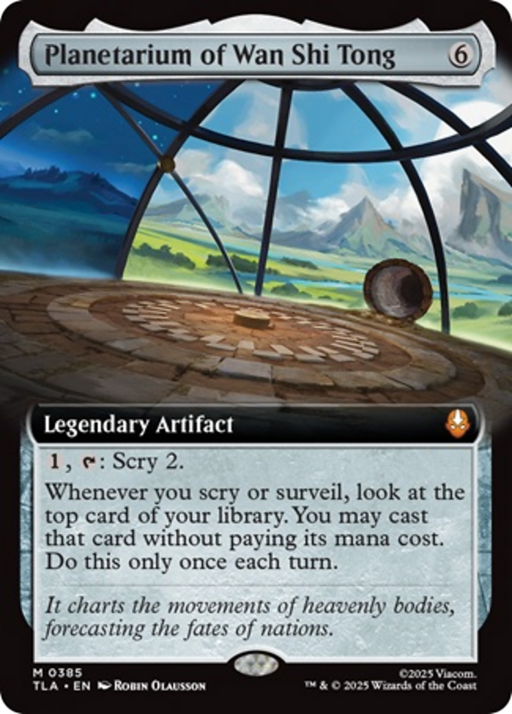 Planetarium of Wan Shi Tong (0385) (Extended Art) - Foil tla