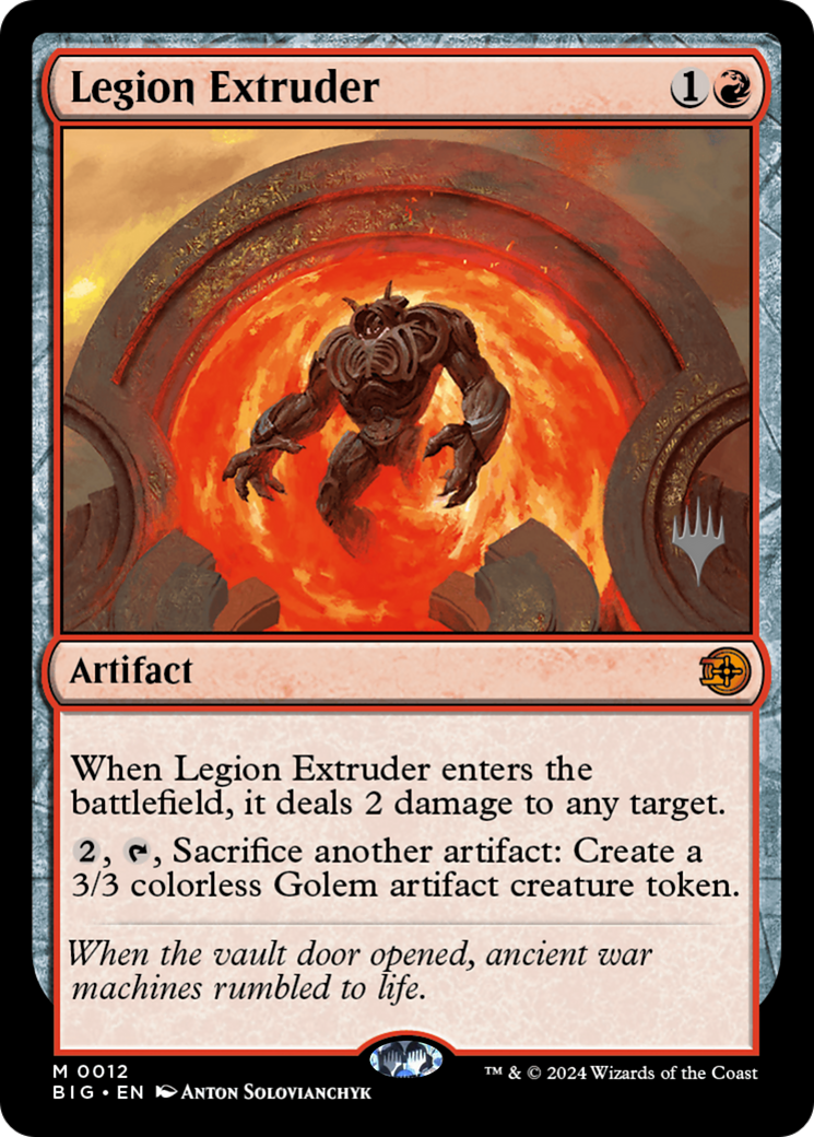 Legion Extruder (0012) (Promo Pack) (PBIG)