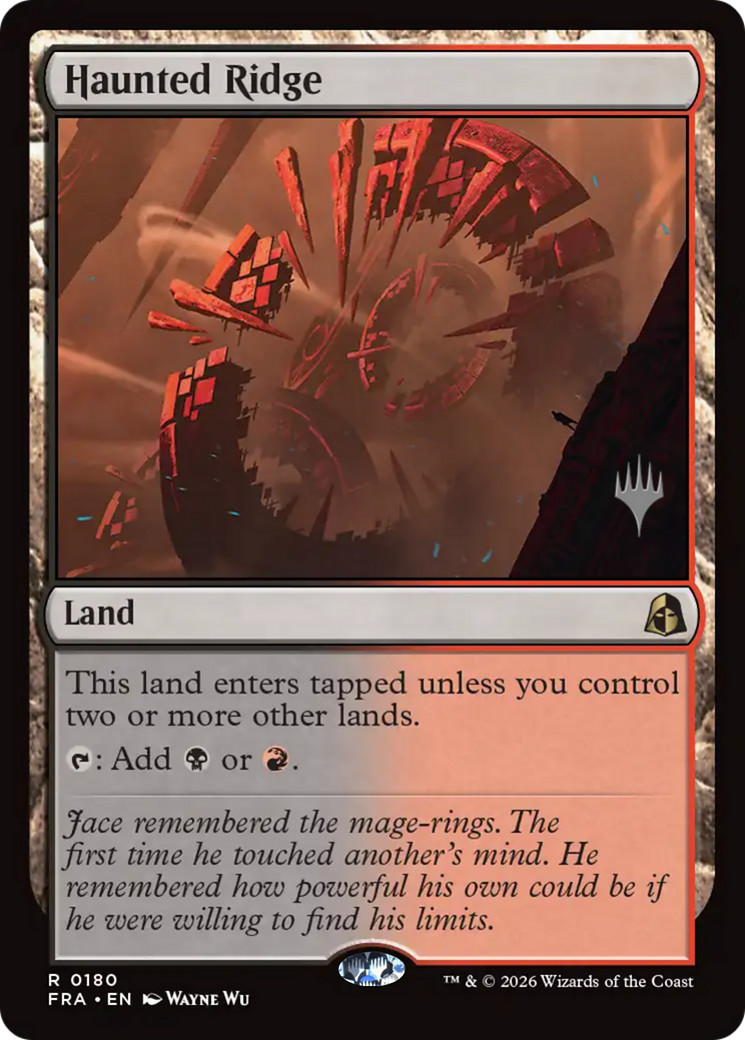 Haunted Ridge (0180) (Promo Pack) (PFRA)