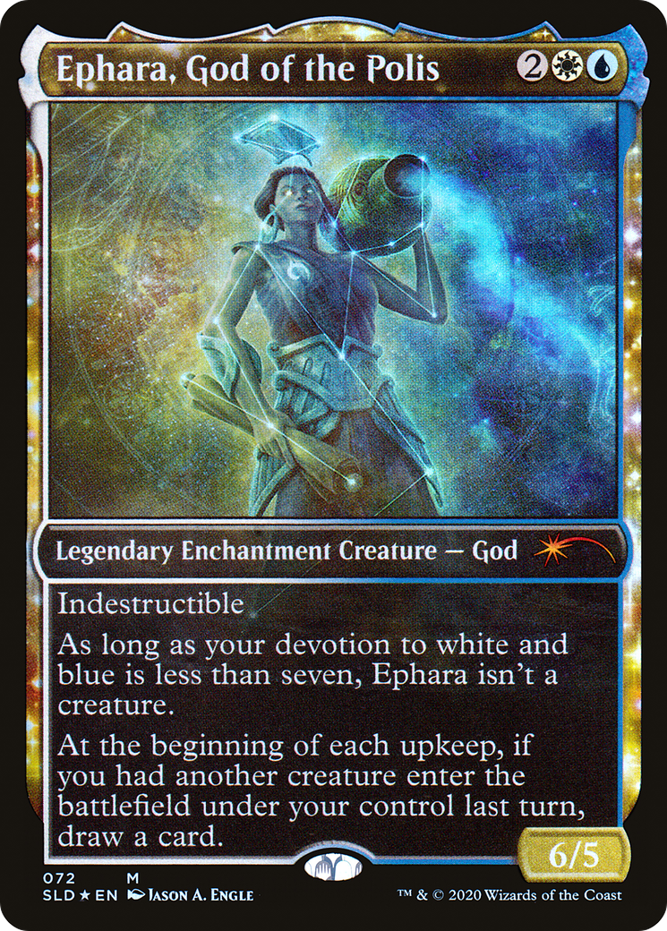 Ephara, God of the Polis (072) (Showcase) - Foil