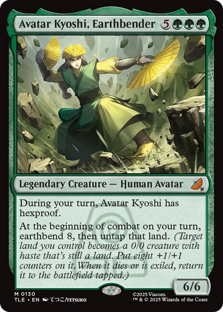 Avatar Kyoshi, Earthbender - Foil tle