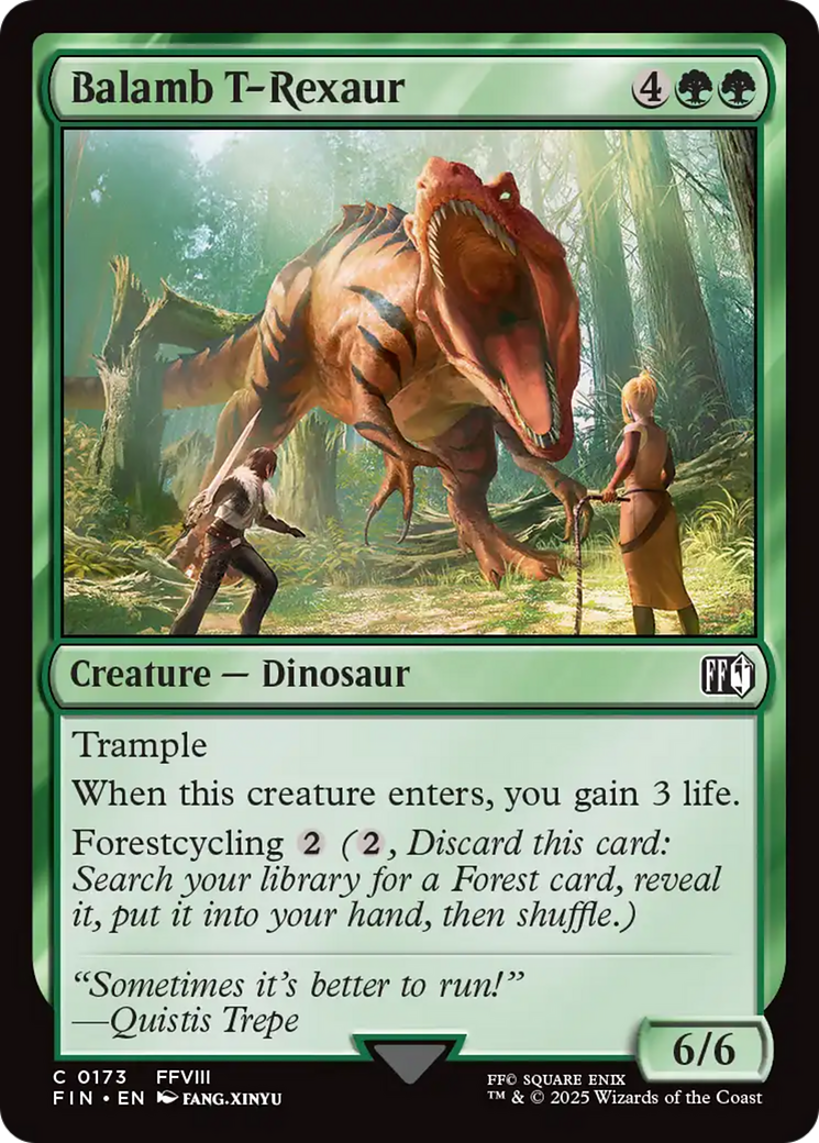 Balamb T-Rexaur - Foil