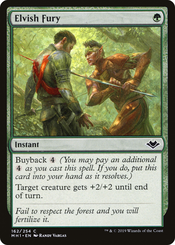 Elvish Fury - Foil