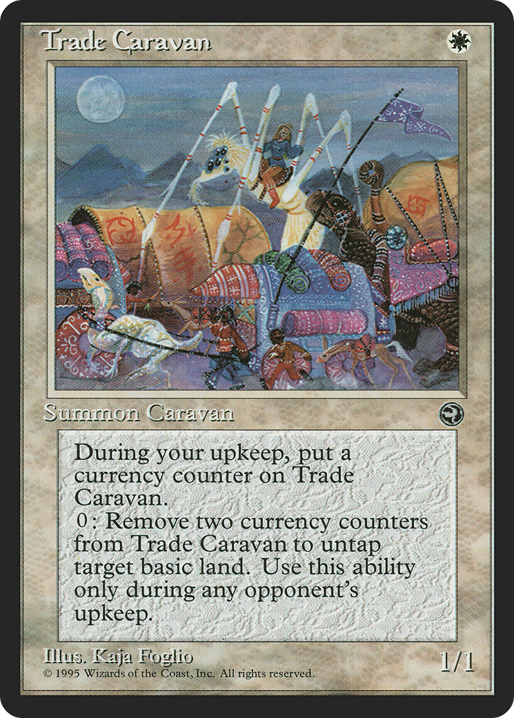 Trade Caravan (Moon in Sky)