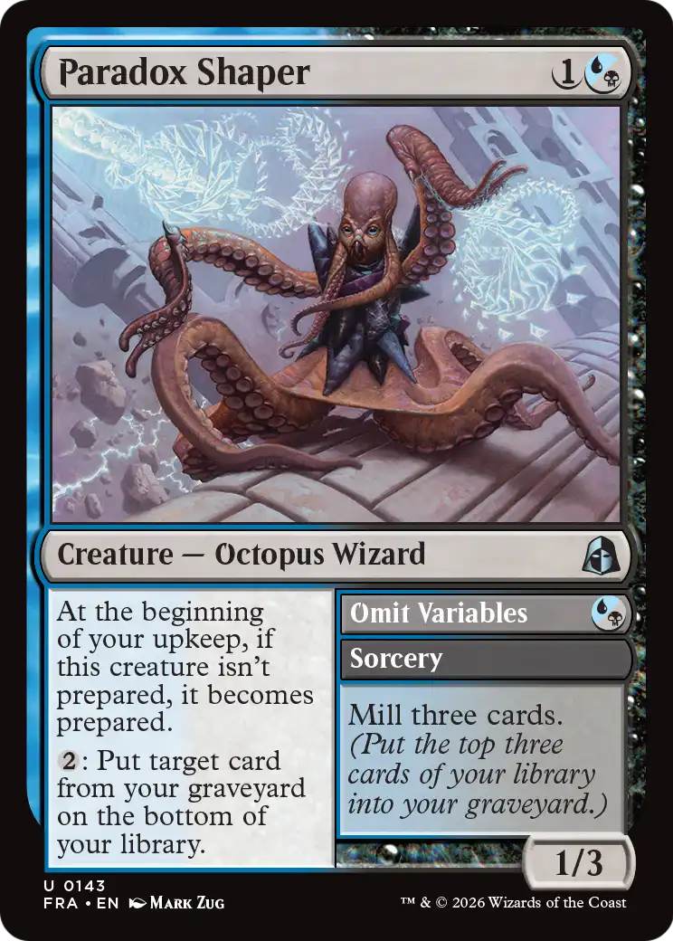 Paradox Shaper // Omit Variables (FRA)