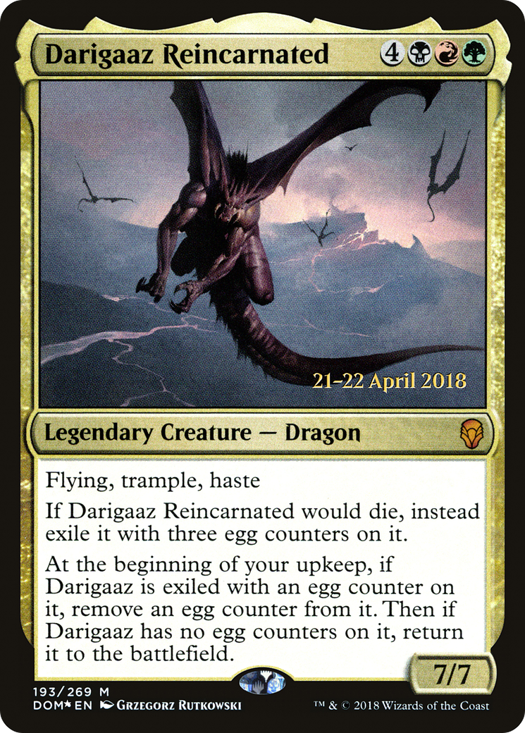 Darigaaz Reincarnated (193) (Prerelease) - Foil
