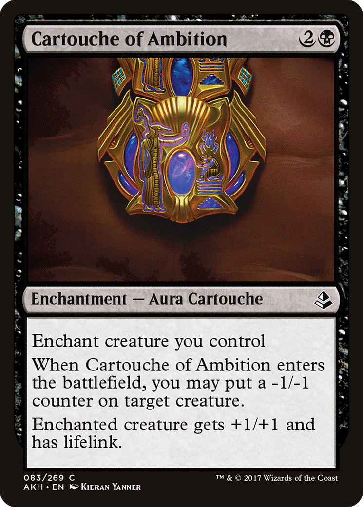 Cartouche of Ambition - Foil