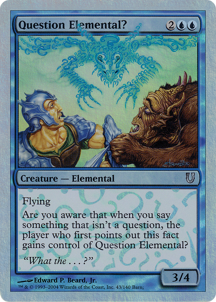 Question Elemental? - Foil