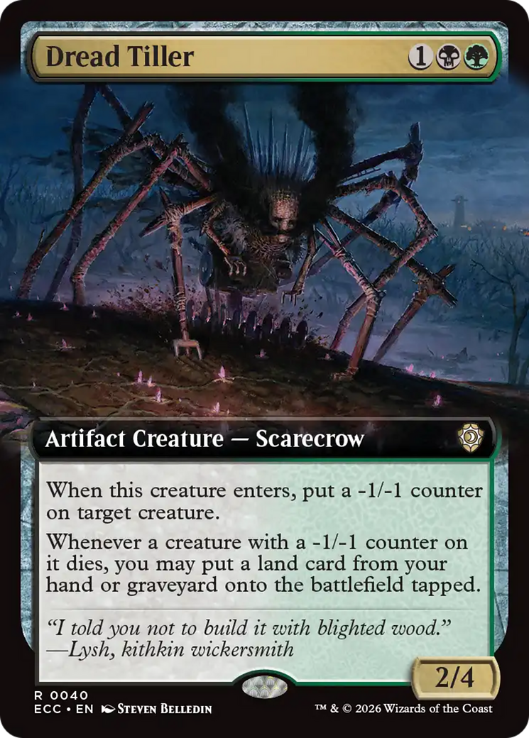 Dread Tiller (0040) (Extended Art) (ECC)