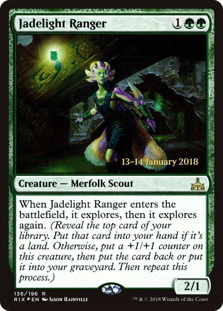 Jadelight Ranger (136) (Prerelease) - Foil