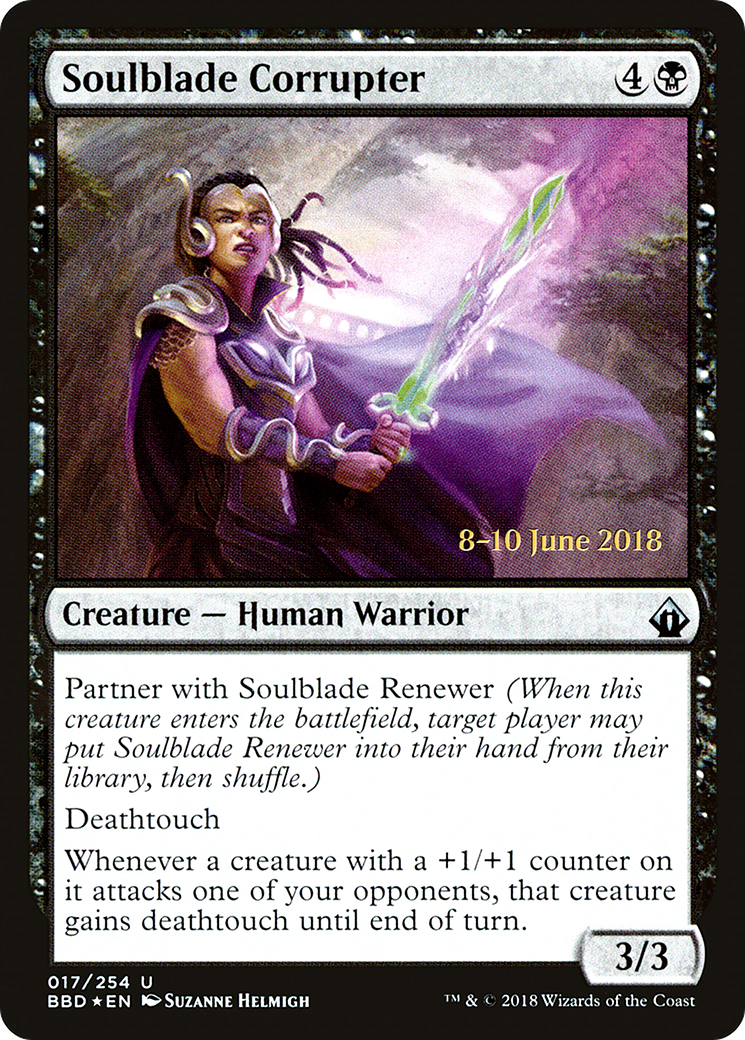 Soulblade Corrupter (017) (Date Stamped) - Foil