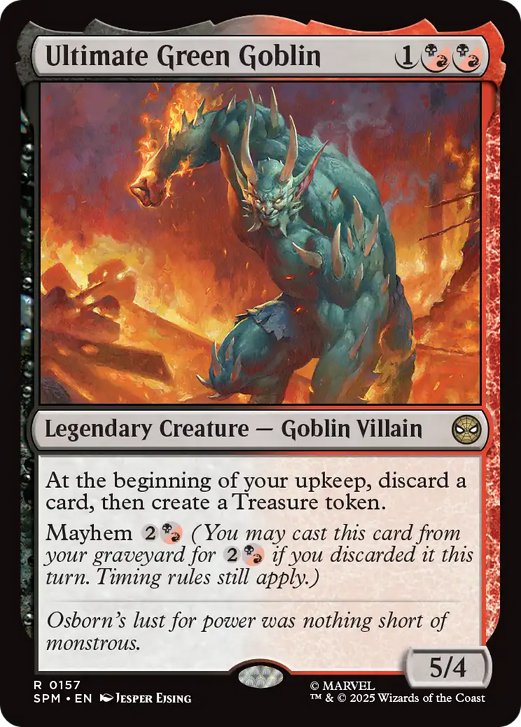 Ultimate Green Goblin - Foil