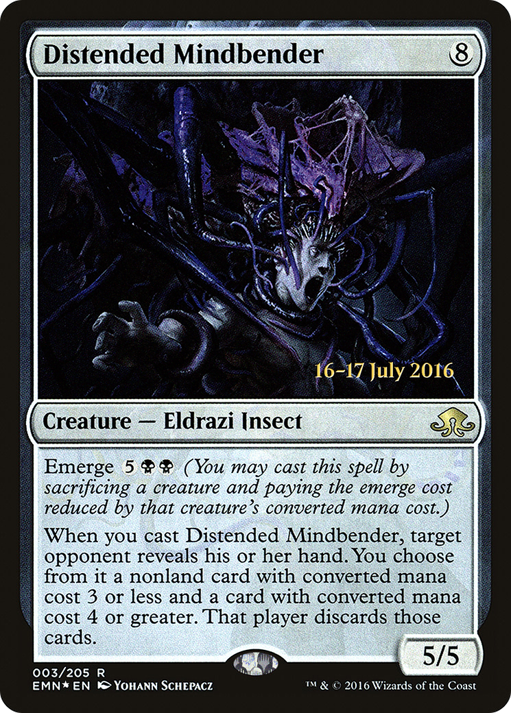 Distended Mindbender (003) (Prerelease) - Foil
