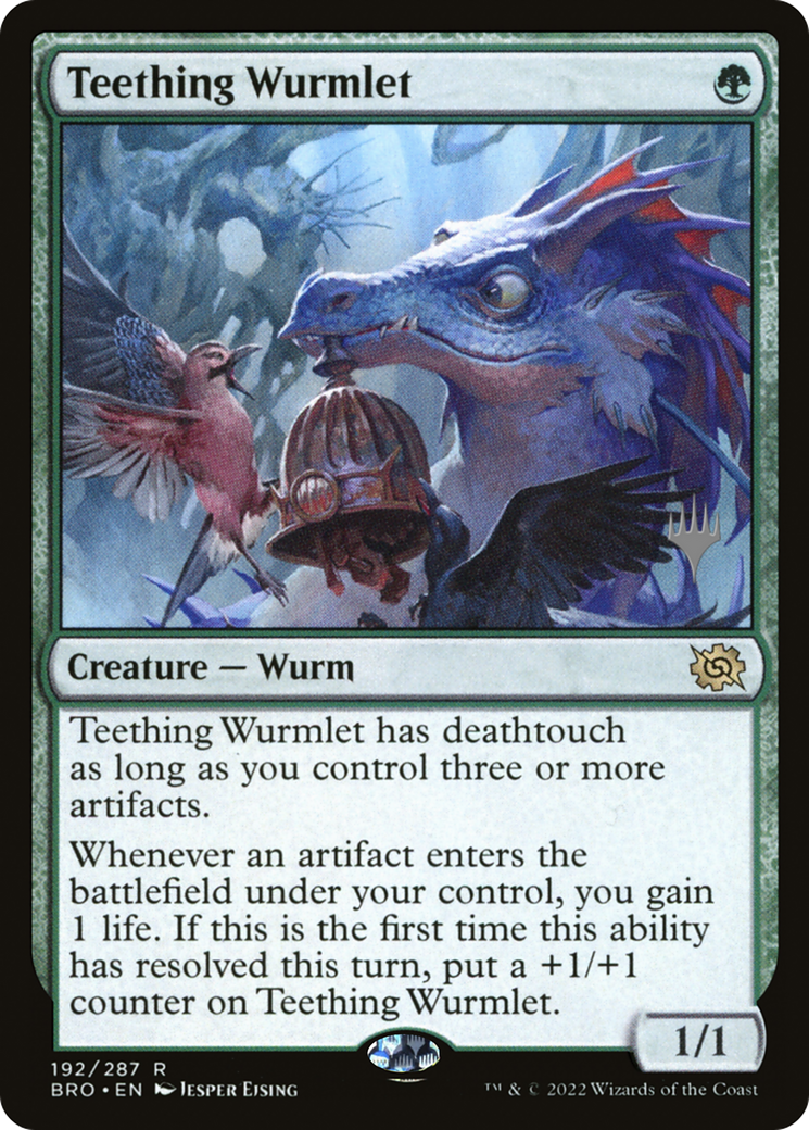 Teething Wurmlet (192) (Promo Pack) - Foil