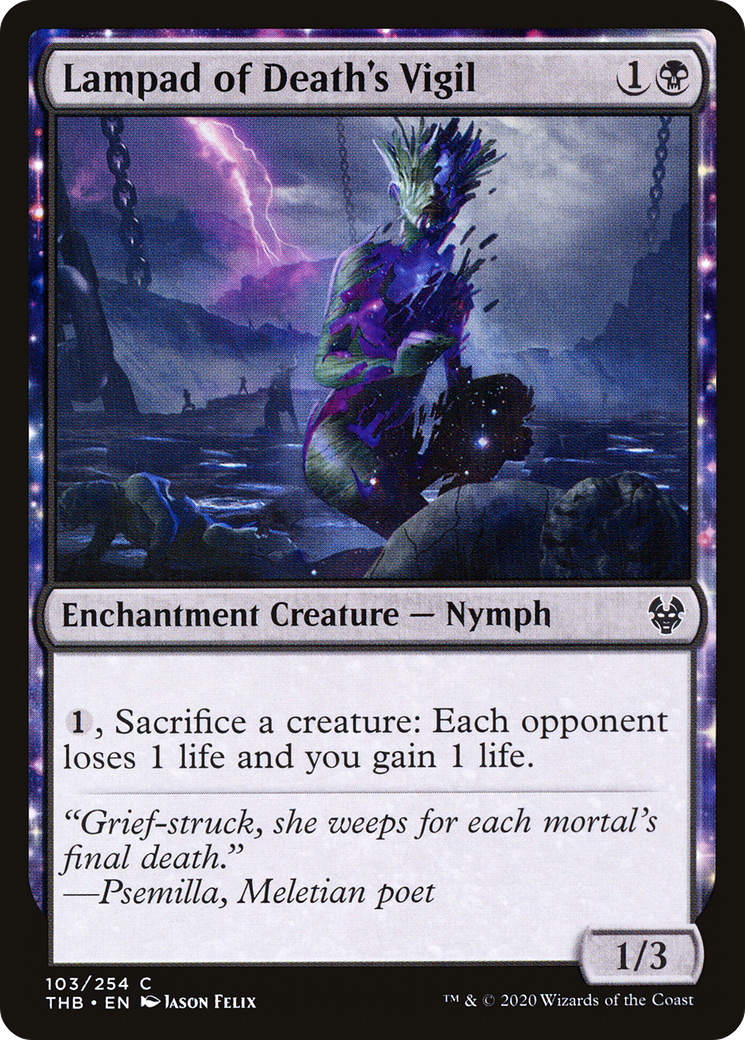 Lampad of Death's Vigil - Foil
