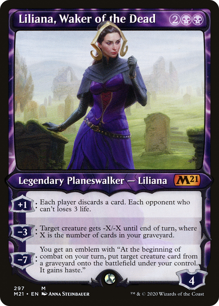 Liliana, Waker of the Dead (297) (Showcase)