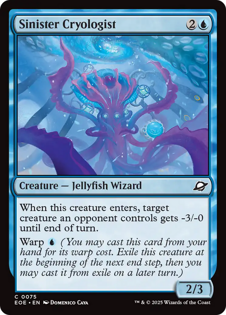 Sinister Cryologist - Foil