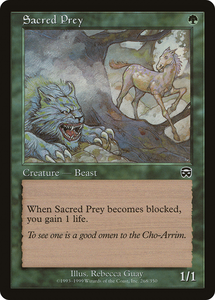 Sacred Prey - Foil