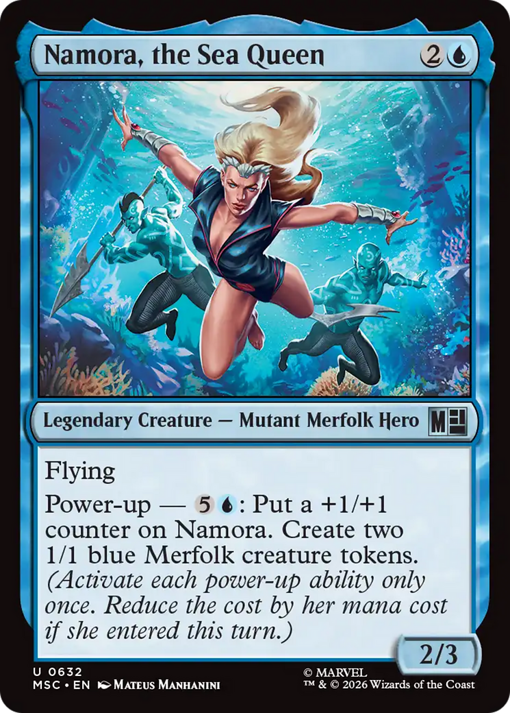 Namora, the Sea Queen (MSC) - Foil