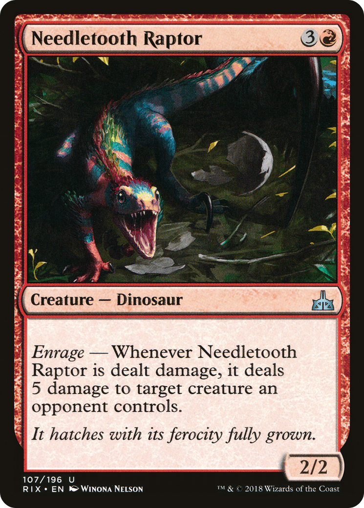 Needletooth Raptor - Foil