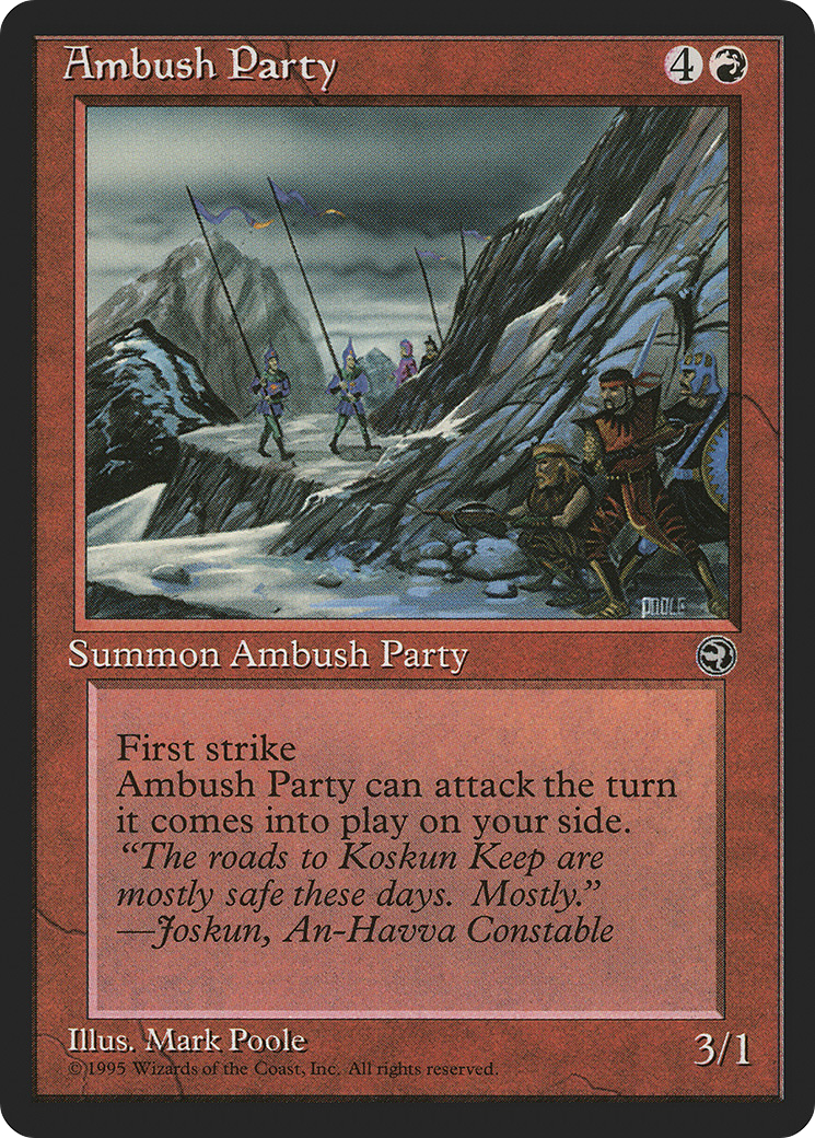 Ambush Party (Cliffside)