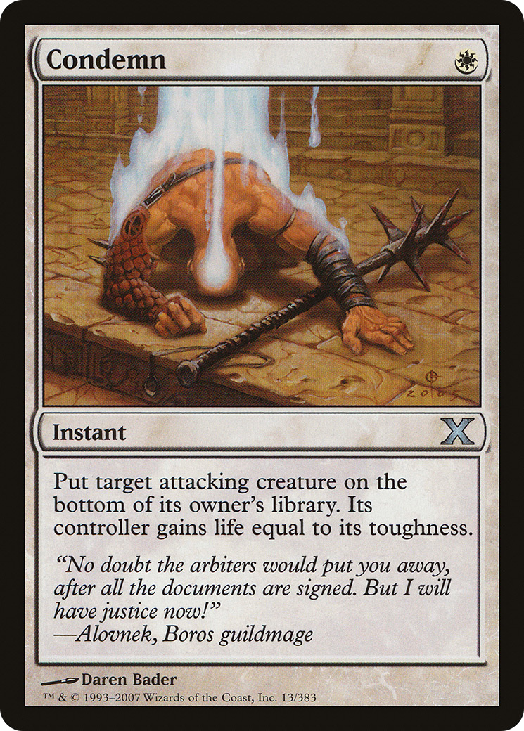 Condemn - Foil