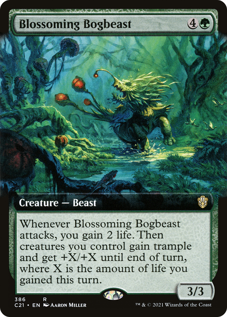 Blossoming Bogbeast (386) (Extended Art)